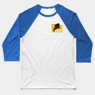 Pug in a Folder Icon Baseball T-Shirt